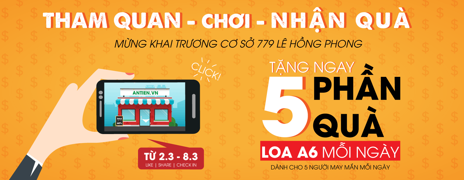 Khai trương rộn ràng - Hàng ngàn quà tặng