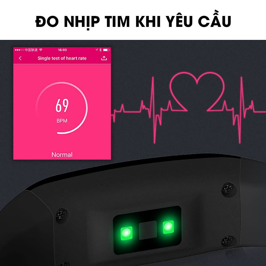 Hỗ trợ đo nhịp tim