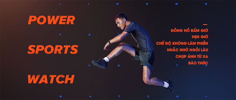 Smartband iWOWN P1 tích hợp nhiều tính năng tốt nhất