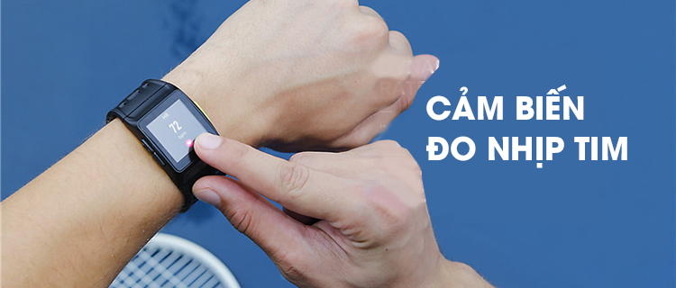 Vòng đeo tay theo dõi sức khỏe hỗ trợ đo nhịp tim