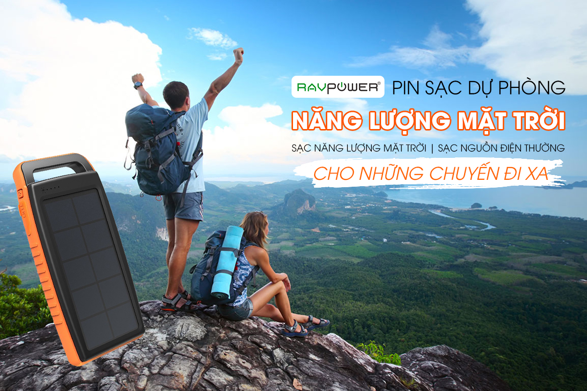 Hỗ trợ sạc trực tiếp dưới ánh nắng mặt trời