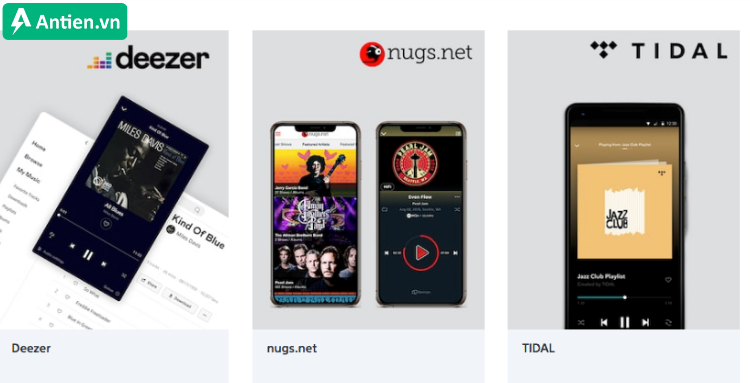3 ứng dụng phát nhạc trực tuyến hỗ trợ 360 Reality Audio