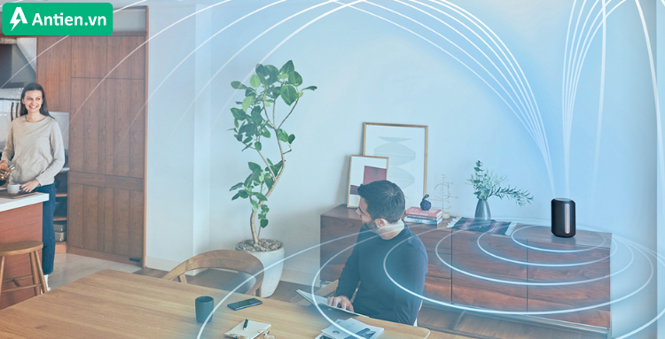 Công nghệ 360 Reality Audio phát ra âm thanh tràn ngập căn phòng