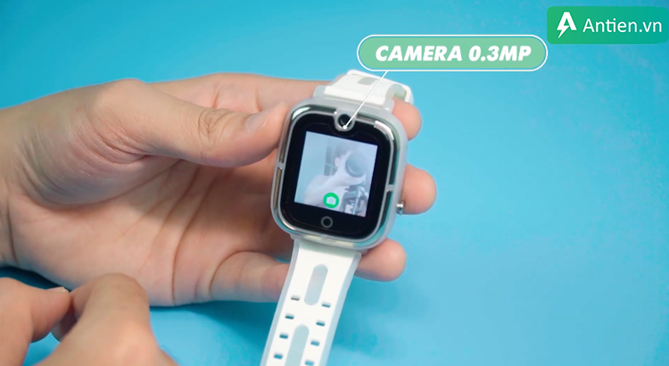 Camera 0.3MP hỗ hợ quay phim, chụp ảnh