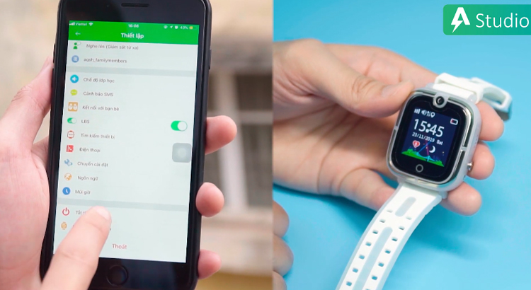 Đồng hồ trẻ em chống nước Wonlex KT07 hỗ trợ nhiều tính năng