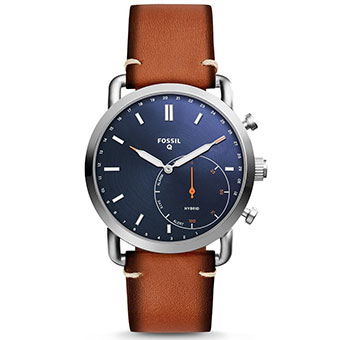 Đồng hồ thông minh Fossil Hybrid FTW1151 - COMMUTER LUGGAGE LEATHER