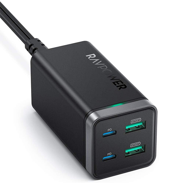 Củ Sạc RAVPower RP-PC136 Type-C PD 65W QC 3.0